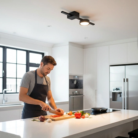 OVILO stropní svítidlo LED halogenové svítidlo GX53 Bodové nástěnné svítidlo reflektor LUMILED