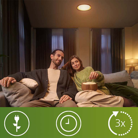 LED žárovka E27 A60 2.3W = 40W 485lm 2700K Teplá bílá vlákno PHILIPS Ultra Efficient