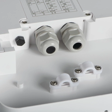 Plafond LED stropní svítidlo se senzorem pohybu Povrchová montáž 30W 3530lm CCT IP65 Bílá BENO KANLUX