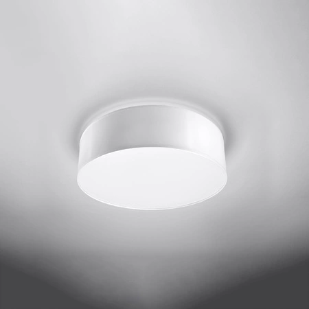 Svítidlo pro povrchovou montáž ARENA 2xE27 Plafond Round 35cm Modern White SOLLUX