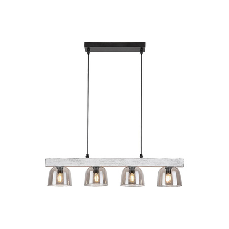 E14 Grey Moderní kardamonové stropní závěsné svítidlo Rabalux