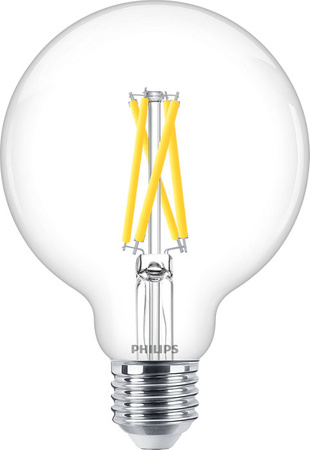 Globe E27 G93 LED žárovka 5.9W = 60W 806lm 2700 Teplá bílá Filament PHILIPS Stmívatelné