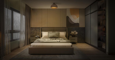 Dekorativní povrchová stropní lampa E27 kartonová hnědá dekorace Ledvance