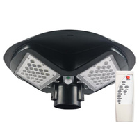 Pouliční lampa LED solární lucerna 150W IP65 mikrovlnný pohybový senzor + dálkové ovládání