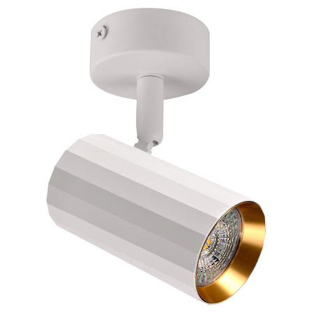 Nástěnné a stropní bodové svítidlo GU10 White Gold NICEA Sanico Goldlux