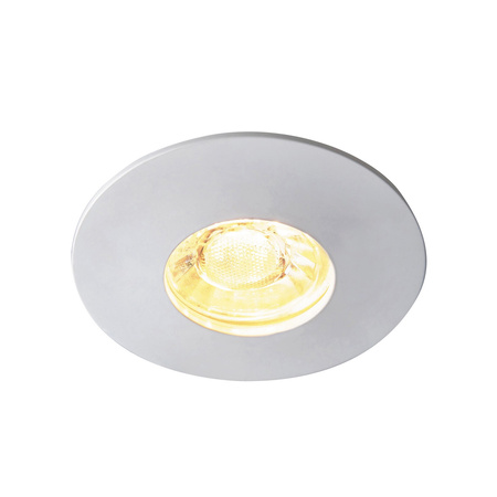 LED 4W 350lm 3000K bílá IP44 Minimalistické bodové svítidlo Randy 1078 Rabalux pro montáž pod omítku