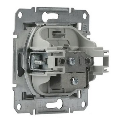 Jeden TV terminál Anténní zásuvka 1dB bez rámu Asfora Anthracite