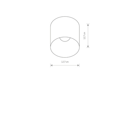 Stropní svítidlo HALO LED 8195 Nowodvorski Black/White GU10 Spot Tube Surface-mounted Modern