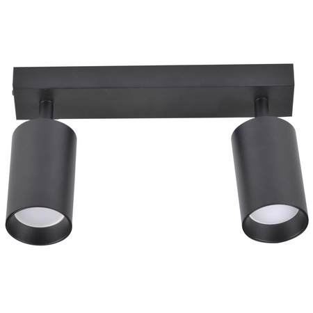 Pásové svítidlo Stropní a nástěnné LED svítidlo 2 x GU10 MARIBEL Black GOLDLUX (Polux)