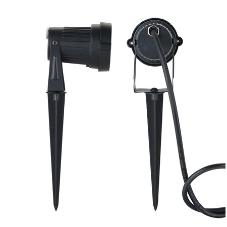 Venkovní LED reflektor 5W 400lm 3000K teplý IP65 černý Kobi