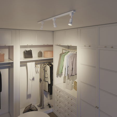 Sada závěsných světel pro autobusy 1m + 3x LED GU10 jednofázová bílá EasyLink Tobia Philips