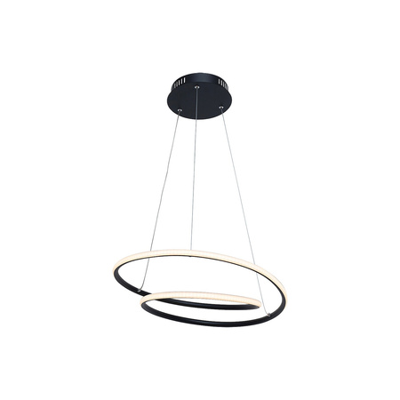 Stropní závěsné svítidlo LED 40W 2900lm 3000K černá Moderní Meridia Rabalux