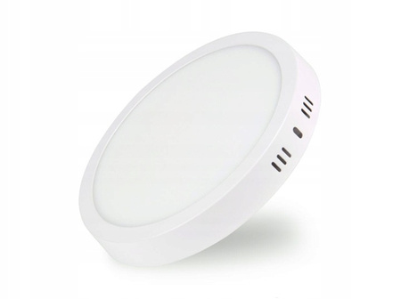 LED panel Stropní svítidlo 18W 1440lm K Povrchová montáž Kulatá bílá Proma Masterled