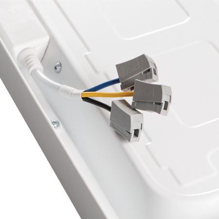 Kancelářský panel LED Plafon 60x60 34W 4080lm 4000lm neutrální 115° povrchová montáž čtvercová bílá BLINGO KANLUX