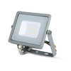 Reflektor LED 20W 1600lm 3000K IP65 Bílý s pohybovým senzorem a funkcí CUT-OFF Samsung Chip VT-20-SW V-TAC