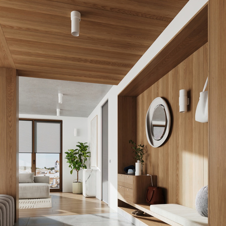 Stolní stojací lampa E27 White Flash Blue Sapphire SL.1675 Sollux