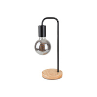 Stolní lampa Stolní noční E27 černá Industriální Bruno Rabalux