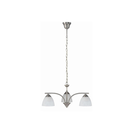 Závěsné stropní svítidlo Lustr 3x E14 Chrome Classic Tristan 7203 Rabalux