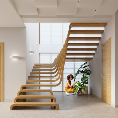 Nástěnné svítidlo OSKAR E27 Up-Down Ceramic Modern White SOLLUX