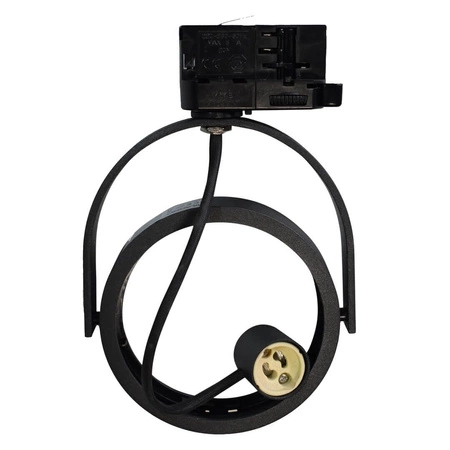 LUGAR GU10 AR111 Track Light 3 - fázové stropní světlo Black Milagro