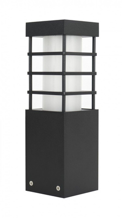 Venkovní stojací zahradní lampa POST RADO II 3 BL E27 25cm Su-Ma