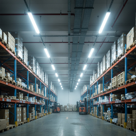 Hermetické Prachotěsné svítidlo 2x T8, G13 IP65 150cm + LED Trubice 25W 4000K LUMILED