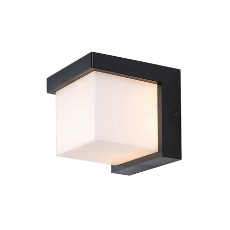 Venkovní zahradní lampa LED fasádní nástěnná lampa 10W 500lm 3000K IP54 černá Moderní Andelle Rabalux