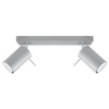Svítidlo pro povrchovou montáž RING 2 2xGU10 Reflektor halogenový pohyblivý Minimalistická šedá SOLLUX