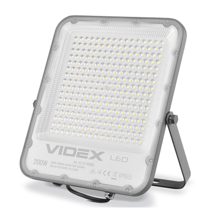 Reflektor LED Halogenový 200W 24000lm 5000K IP65 šedý VIDEX DAVIS