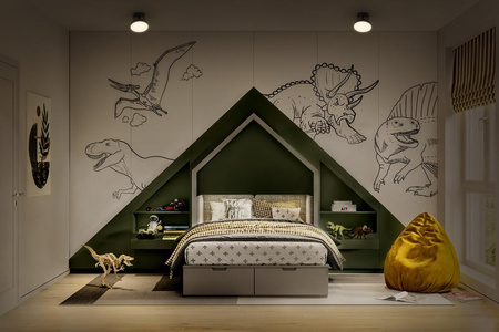 LED stropní nástěnné svítidlo pro povrchovou montáž 5,5 W 280 lm CCT Dekorativní černý bodový měsíc Ledvance