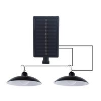 Venkovní zahradní lampa LED 0,5W 180lm 6000K studená černá IP44 Sway Kobi