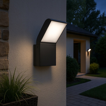 Zahradní nástěnné svítidlo Venkovní LED svítidlo 12W 4000K IP54