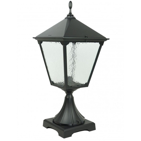 Venkovní stojací zahradní lampa POST Retro Square K 4011/1/BD KW E27 74cm Su-Ma