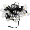 Solar Garden Girland 40x LED okrasné koule 19,55m 2700K Warm + dálkové ovládání CALLIS2 LUMILED