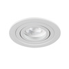 LED GU5.3 Round White Seidy Kanlux Bodové LED svítidlo pro zápustnou montáž