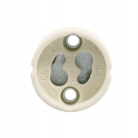 10x keramická patice pro žárovky LED GU10