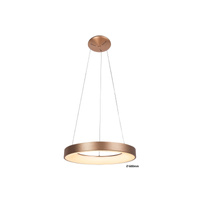 Stropní závěsné svítidlo LED 50W 3350lm 4000K zlaté Moderní Carmella Rabalux