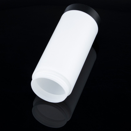 Zahradní nástěnná lampa E27 Elevation. ÚHLOVÝ SLOUP. Černá trubice