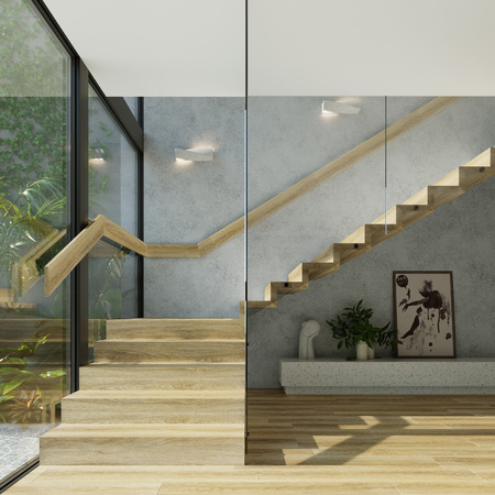 Nástěnné svítidlo SOLLUX SIGNMA E27 Up-Down Modern Grey