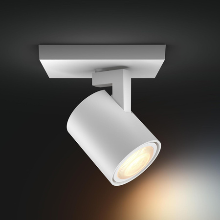 LED bodové nástěnné svítidlo bílé 4,2 W CCT PHILIPS HUE Bluetooth Zigbee + stmívač