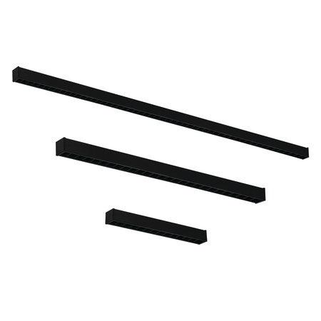 Stropní LED svítidlo 25W 120cm 2980lm 3000K Warm 95° Surface-mounted Motion Sensor Black Kanlux