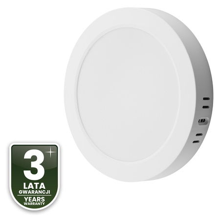 Stropní svítidlo LED pro povrchovou montáž 18W Round 4000K GLOW White LUMILED