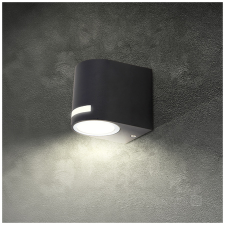 Zahradní venkovní nástěnné svítidlo GU10 IP44 Grey Quazar Kobi