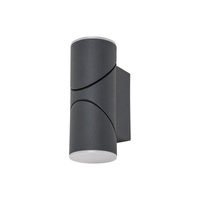 Zahradní lampa LED nástěnná lampa BELFAST 12.9W 3000K IP65 Horní-Spodní Bílá Antracitová RABALUX
