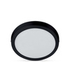 Plafond Panel LED Povrchové stropní svítidlo MAGNEOS 20W 2700K 28cm Black Downlight Round PHILIPS
