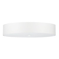 Stropní svítidlo LED SKALA 6xE27 Kulaté svítidlo 70cm Bílá SOLLUX