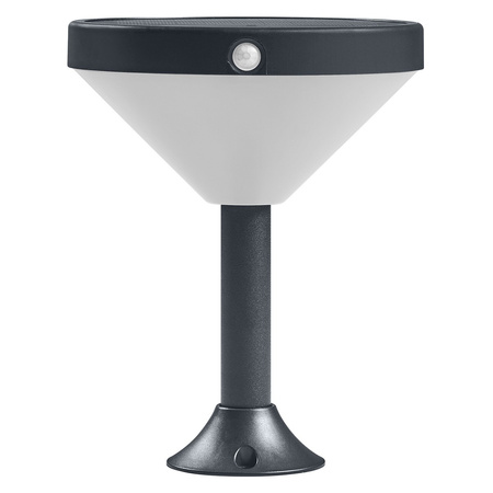 Solární zahradní nástěnná lampa 4.5W 3000K pohybový senzor Endura STYLE SOLÁRNÍ nástěnný senzor LEDVANCE