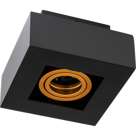 Povrchové svítidlo HALOGEN Movable GU10 Square Black 85mm NEMO