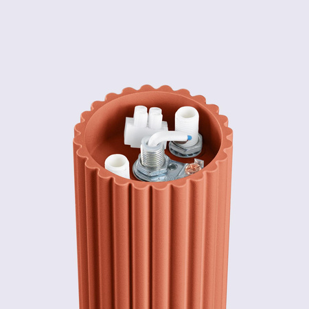 Koupelnové stropní svítidlo G9 Round Red Moderní matné IP44 Halo Sollux