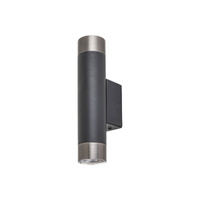 Nástěnné svítidlo 2x GU10 Black Minimalist Zircon 5073 Rabalux